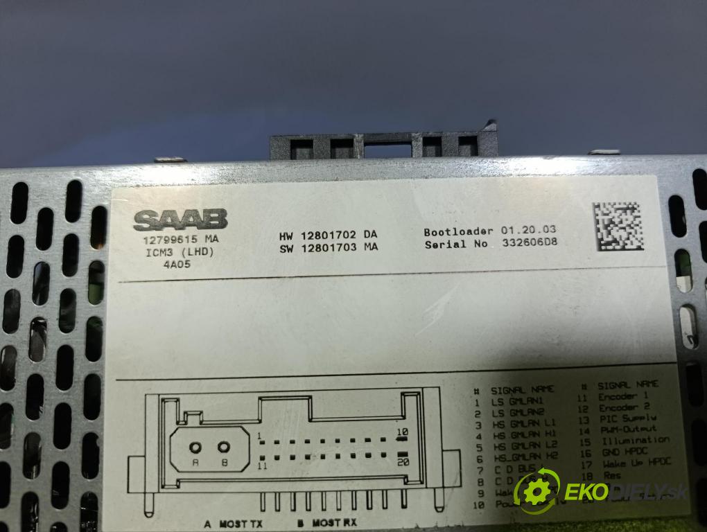 Saab 9-3 2004 Radio I Navigácia: 12799615