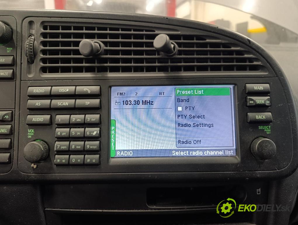 Saab 9-3 2004 Radio I Navigácia: 12799615