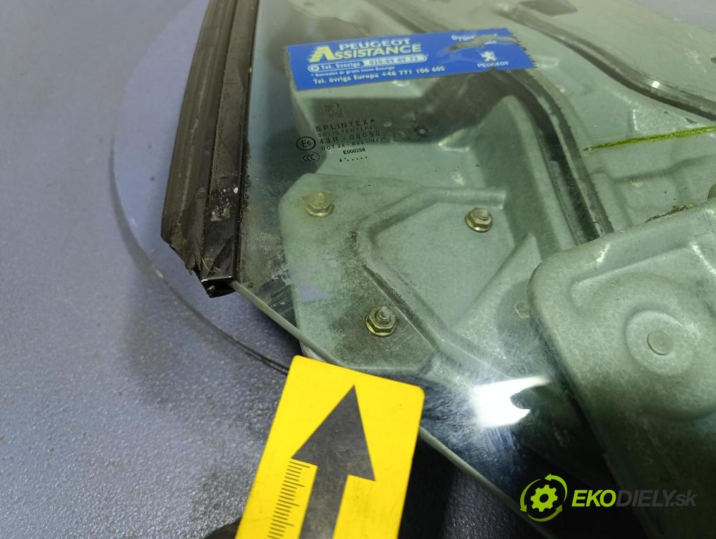 Peugeot 206 2005 mechanizmus okna Okná: zad Vľavo: 9636597380