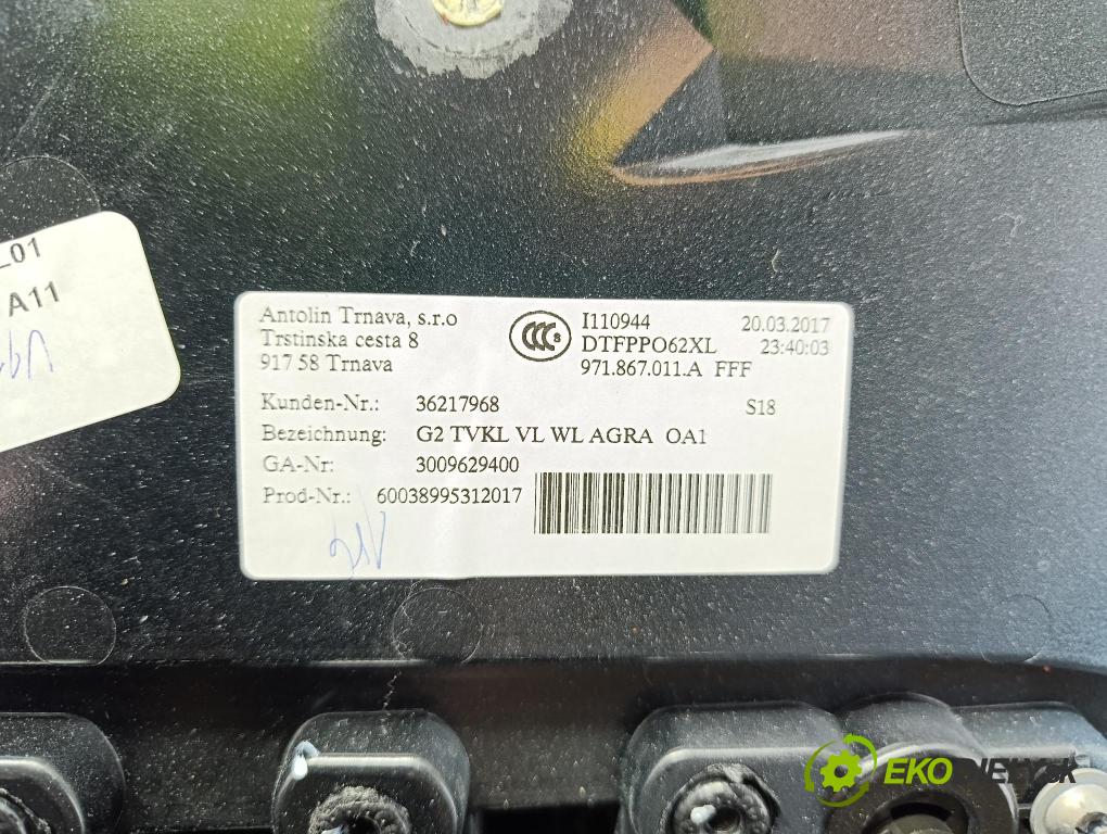 Porsche Panamera 0 Čalounictví: dvere Predné ľavá 971867011