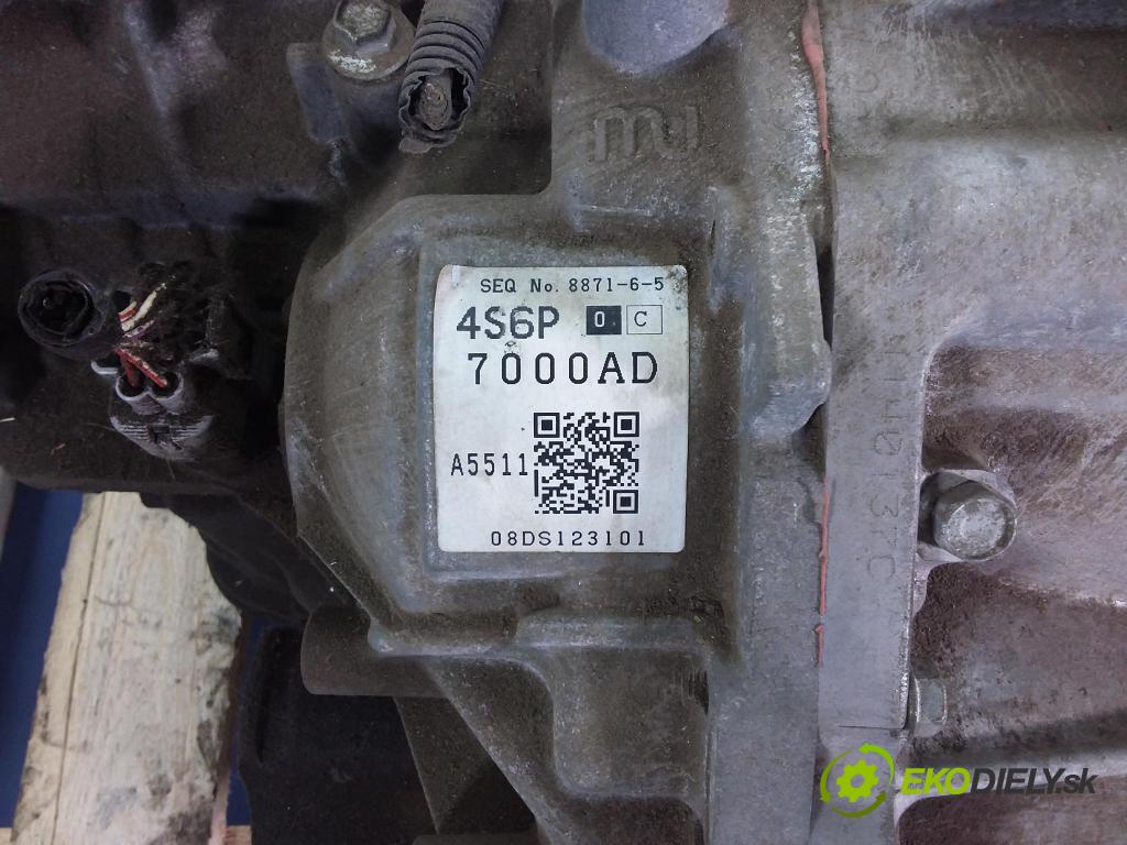 Ford Fiesta 2008 prevodovka Výbava: 4S6P7000AD