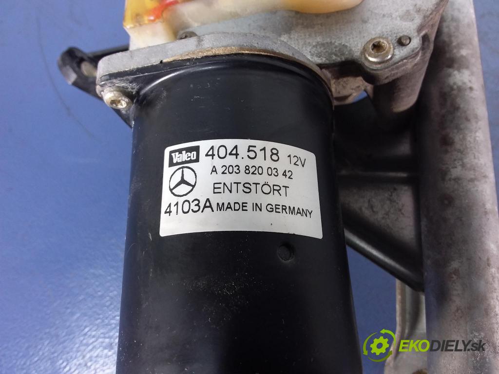 Mercedes C-klasa 2003 mechanizmus motor: Stierače: Predné