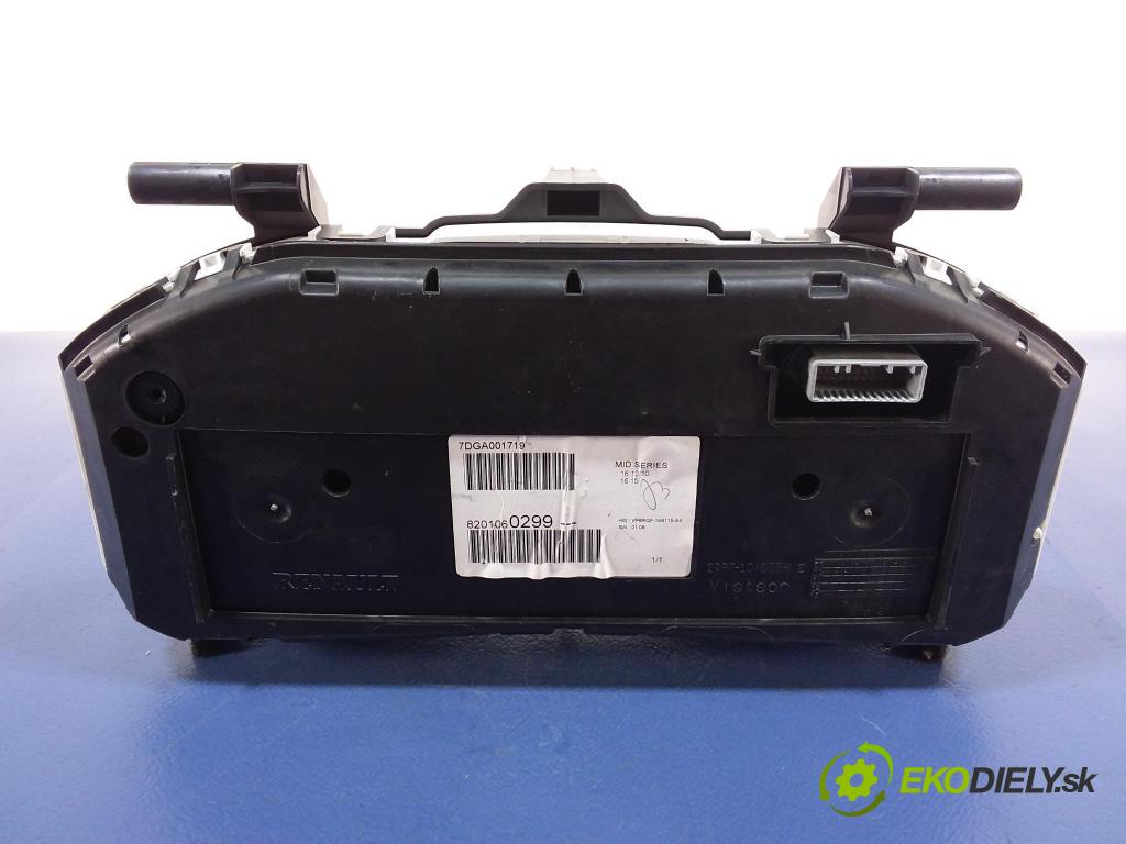 Renault Clio 2011 prístrojovka/ budíky 8201060299