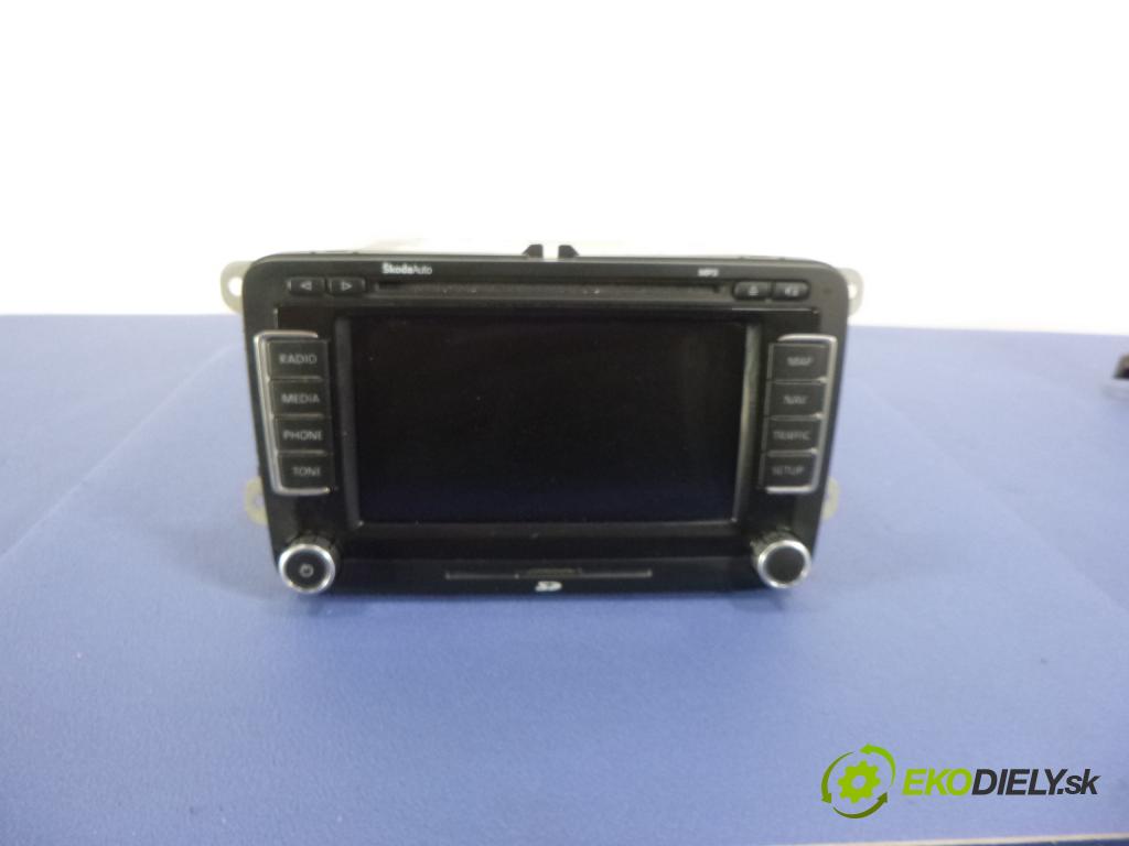 Skoda Octavia 2008 Radio I Navigace: 1Z0035680A