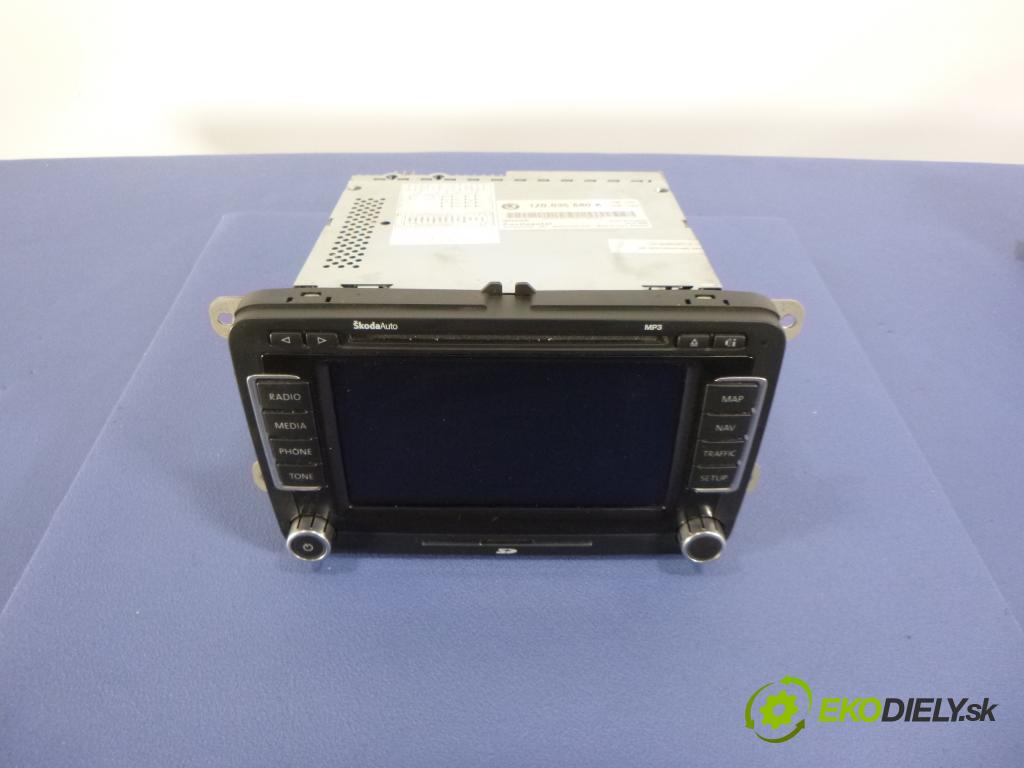 Skoda Octavia 2008 Radio I Navigace: 1Z0035680A