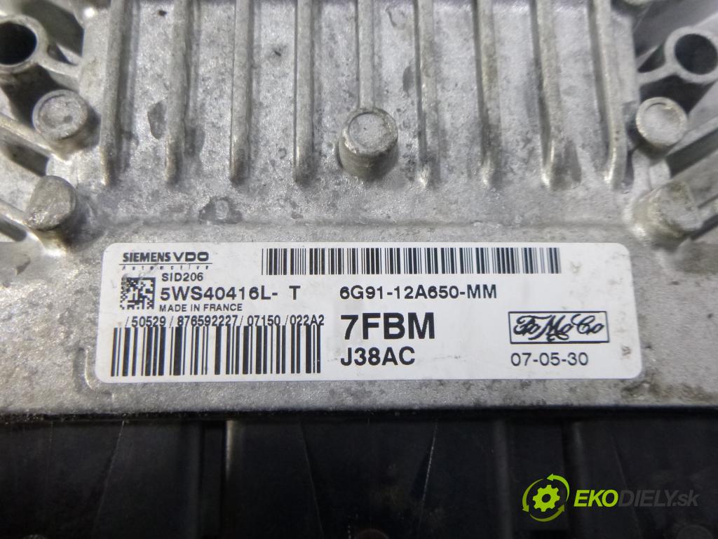 Ford S-max 2007 řídící jednotka Motor: 6G9112A650MM