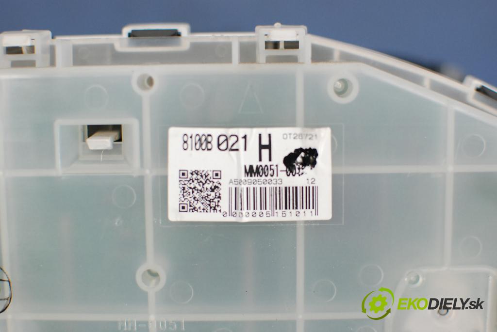 Mitsubishi Colt 2009 prístrojovka/ budíky 8100B021H