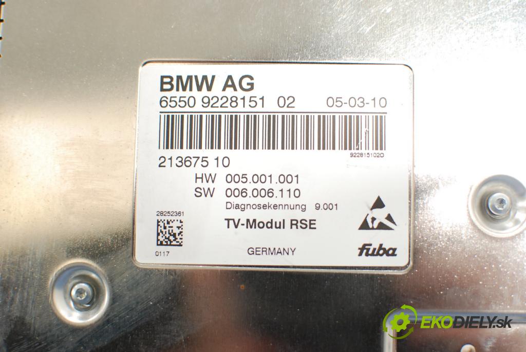 Bmw Seria 7 2010 Radio I Navigácia: 9228151