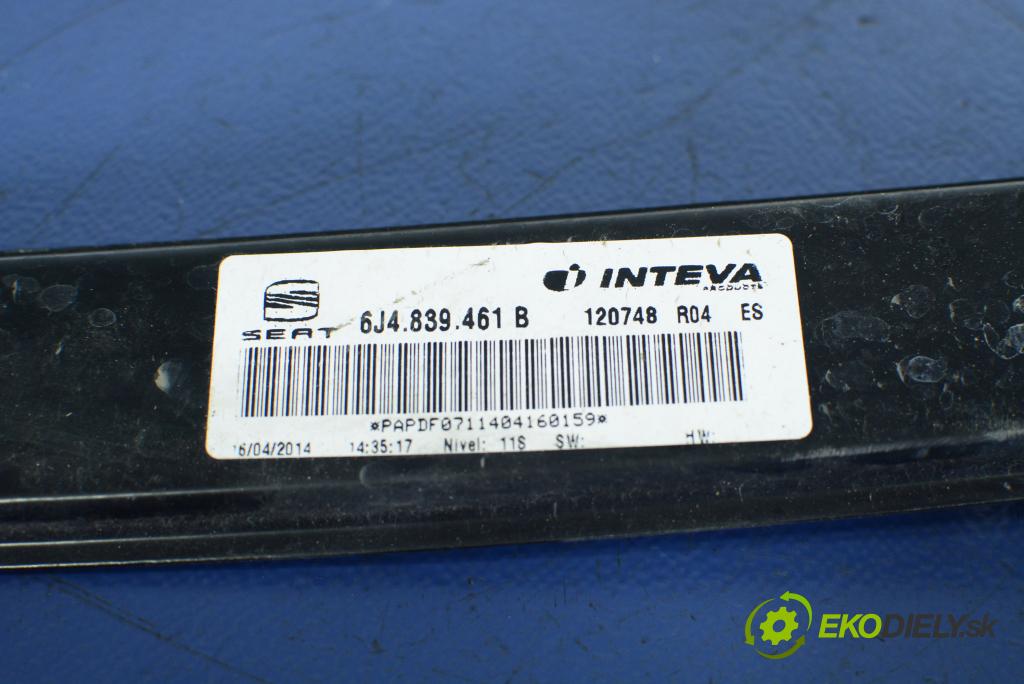 Seat Ibiza 2014 mechanismus stahování Sklenka: Zad: Levý: 6J4839461B