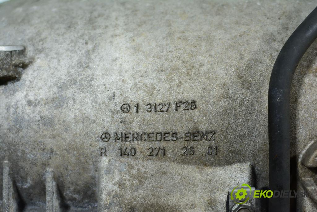 Mercedes S-klasa 2002 prevodovka Výbava: 722644