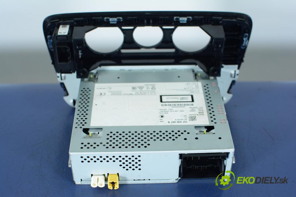 Skoda Citigo 2018 Radio I Navigácia: 1ST035867B