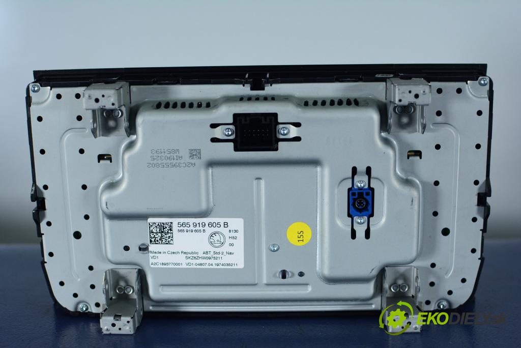 Skoda Kodiaq 2019 Radio I Navigácia: 565919605B