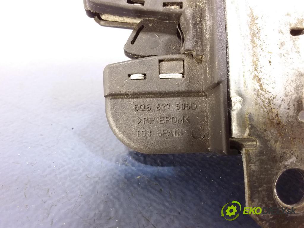 Vw Polo 2005 zámek Klapky: kufr 6Q6827505D