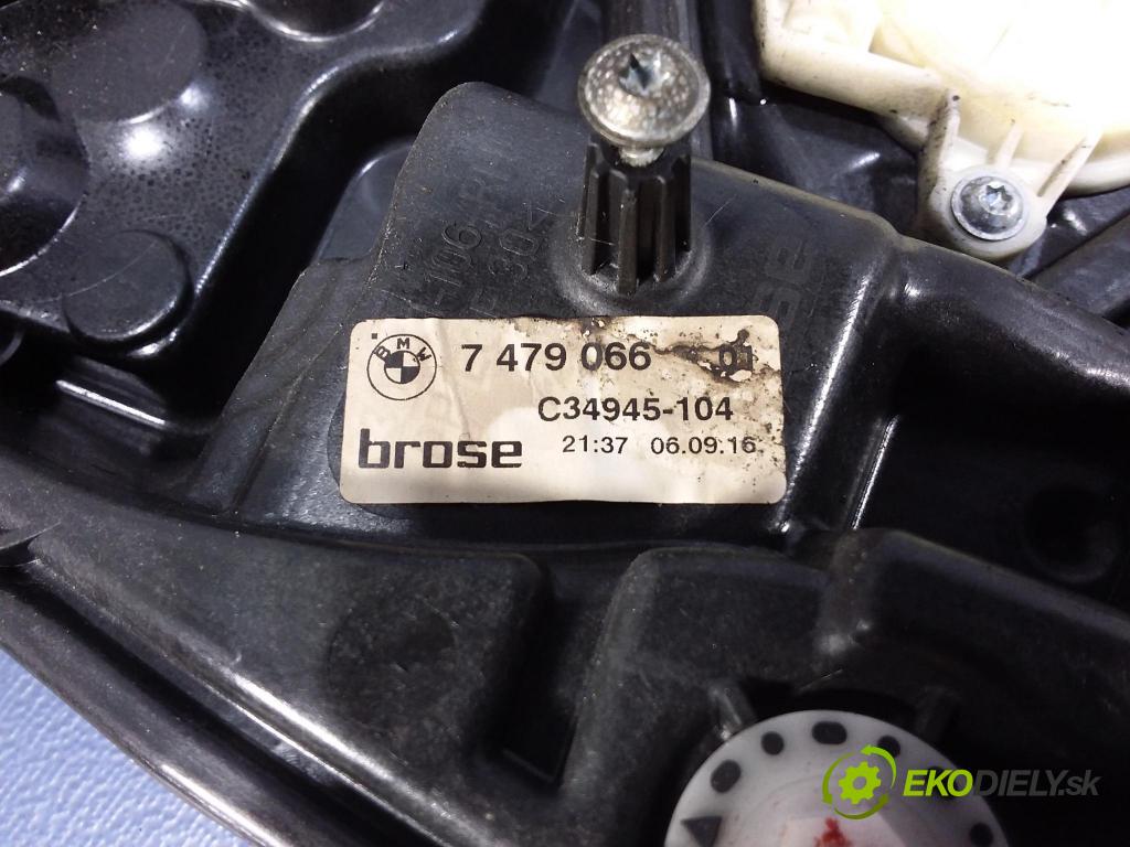 Bmw Seria 7 2016 mechanismus stahování Sklenka: Zad: v pravo: 7479066