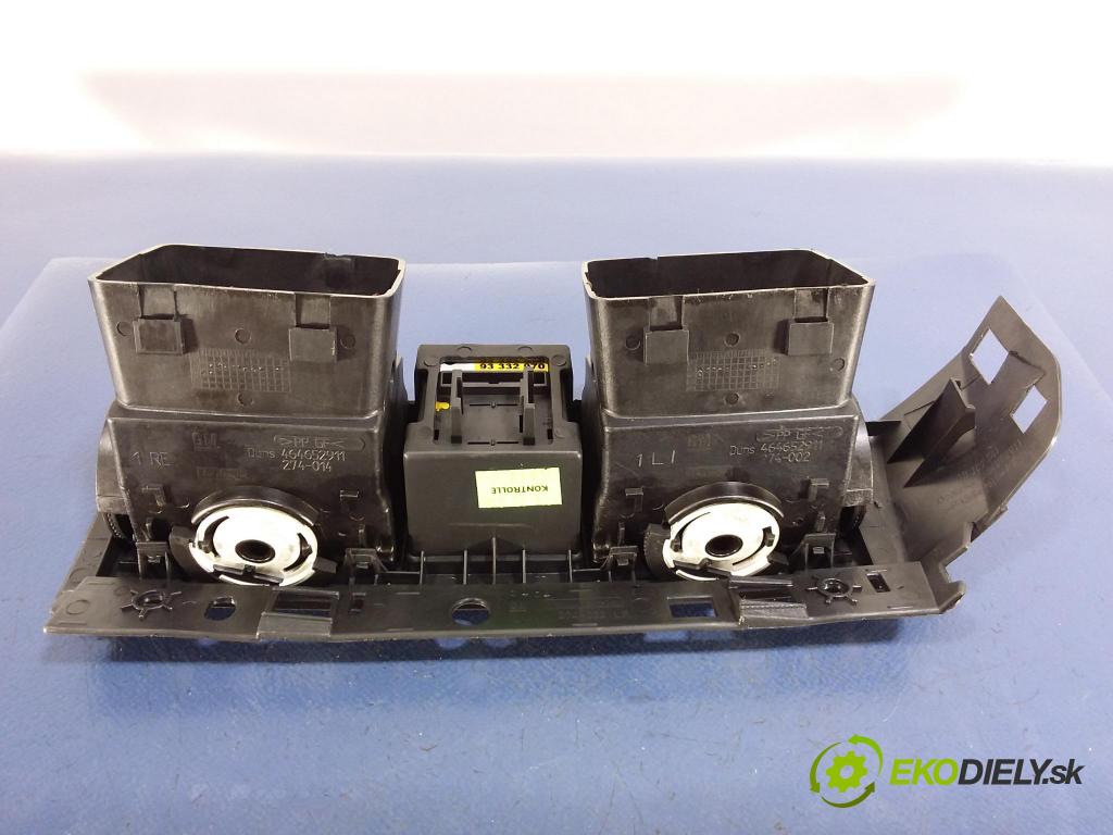 Opel Meriva 2004 Prúd vzduchu: Vzduch: 13107741