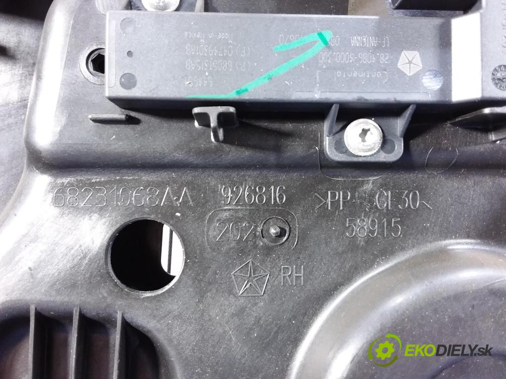 Jeep Grand Cherokee 2015 mechanismus stahování Sklenka: Zad: v pravo: 68231068AA