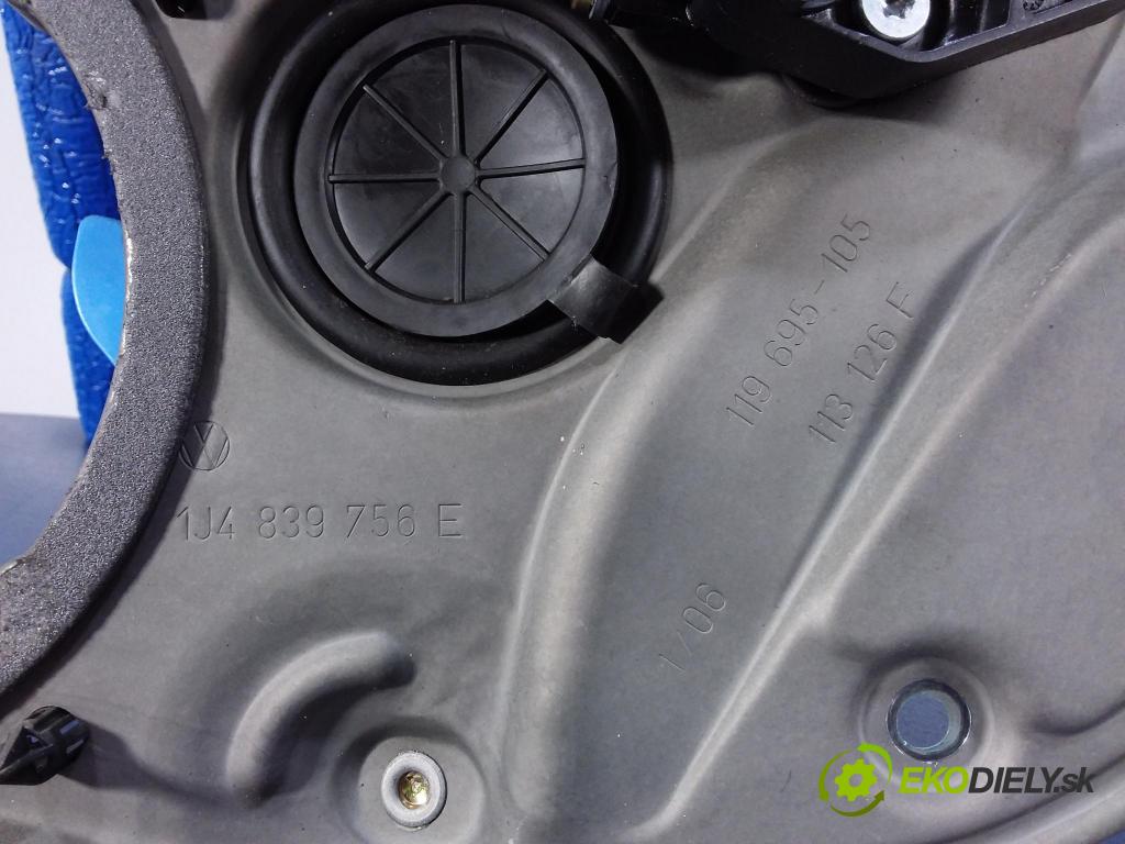 Vw Golf 2002 mechanismus stahování Sklenka: Zad: v pravo: 1J4839730H