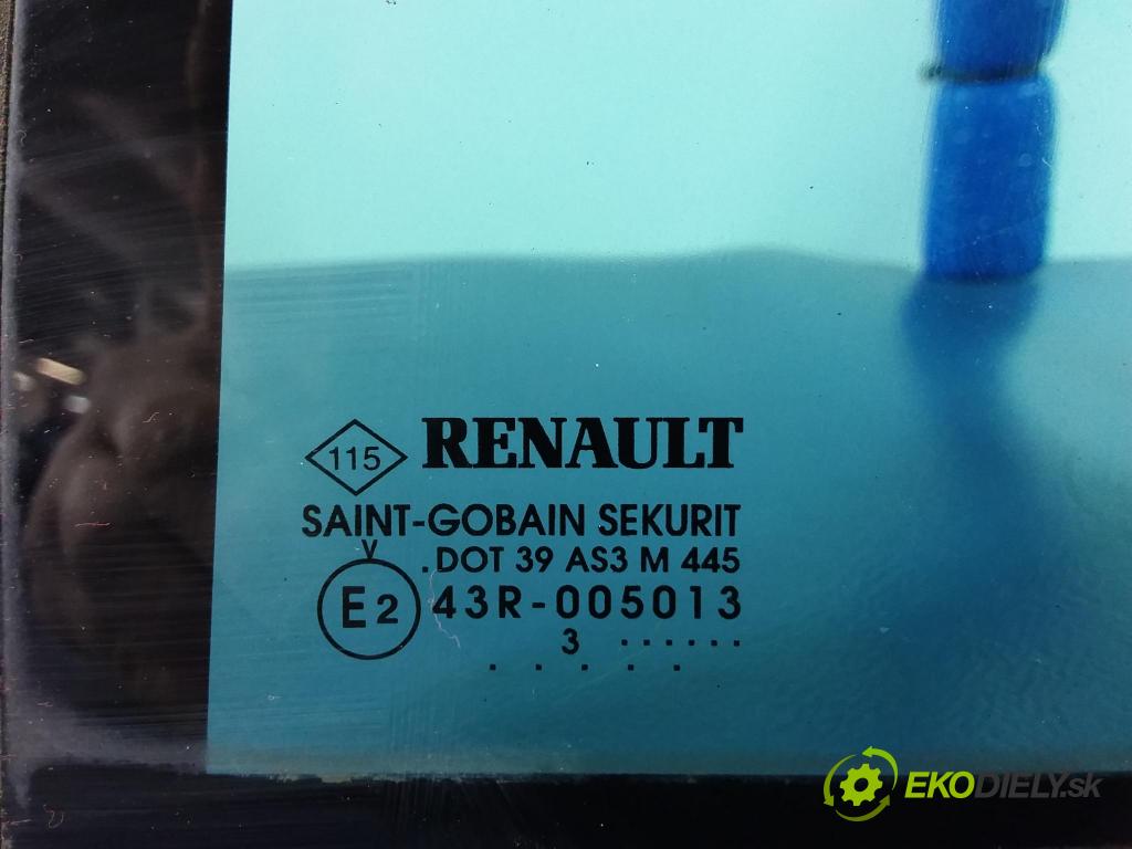 Renault Espace 2003 sklo dvere zad ľavá 