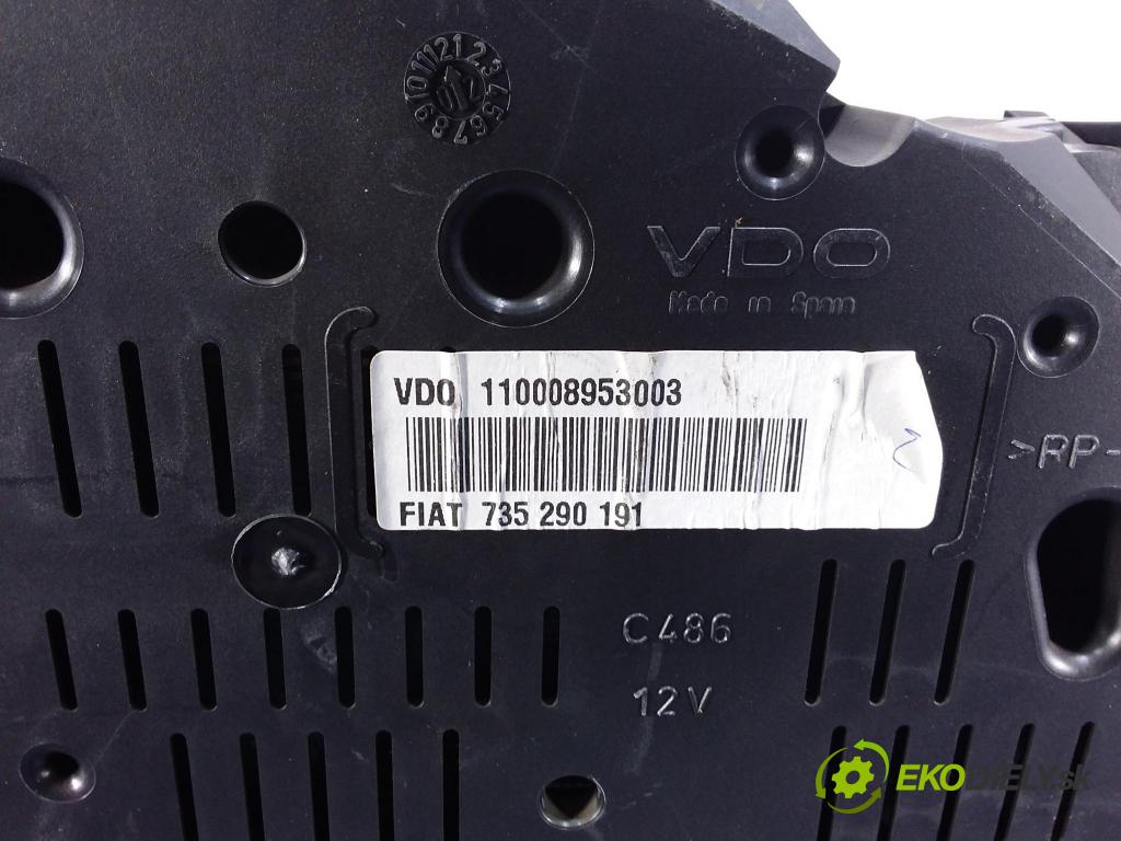 Alfa romeo 147 2003 prístrojovka/ budíky 735290191