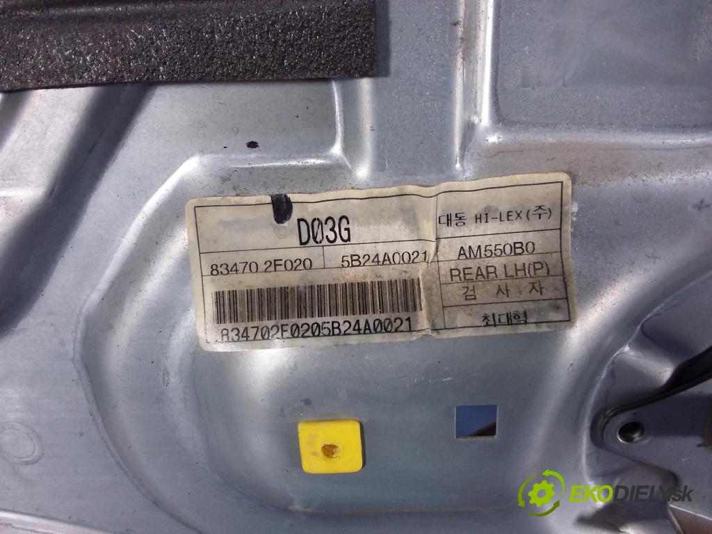 Kia Cerato 2005 mechanismus stahování Sklenka: Zad: Levý: 834702F020