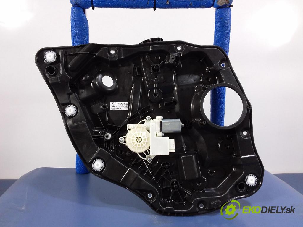 Bmw Seria 3 0 mechanismus stahování Sklenka: Zad: Levý: 7432235