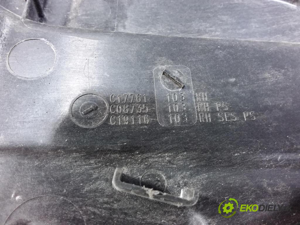 Mercedes GLC-Klasa 0 mechanismus stahování Sklenka: Zad: v pravo: