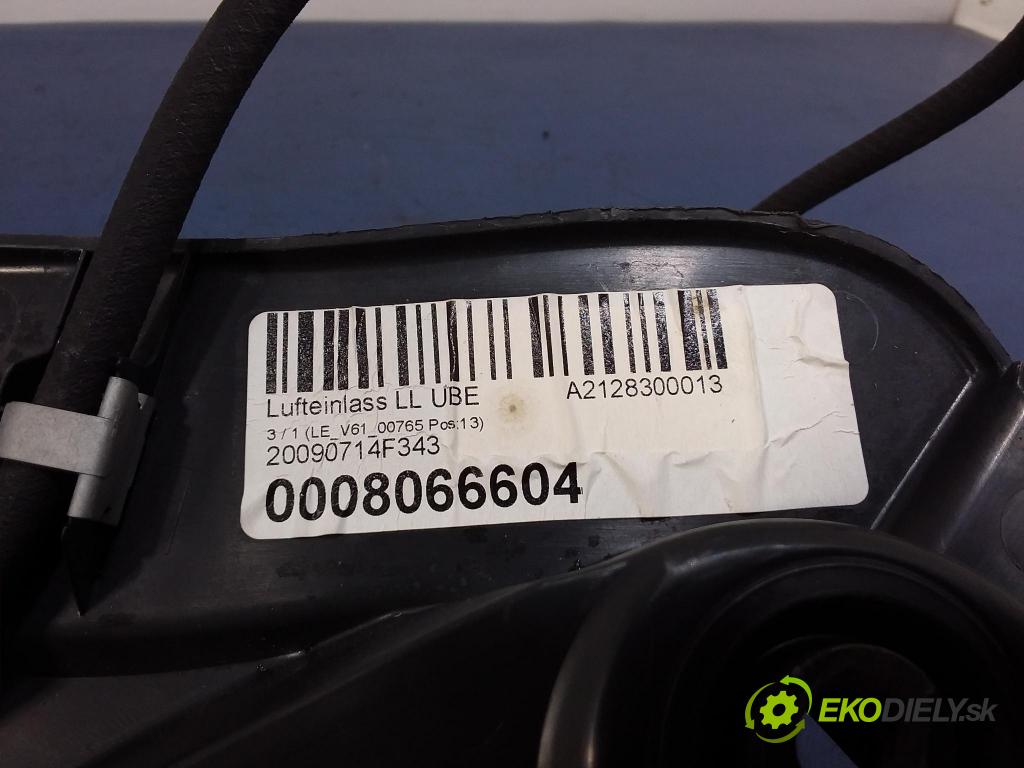 Mercedes E-klasa 2009 torpédo A2128300013