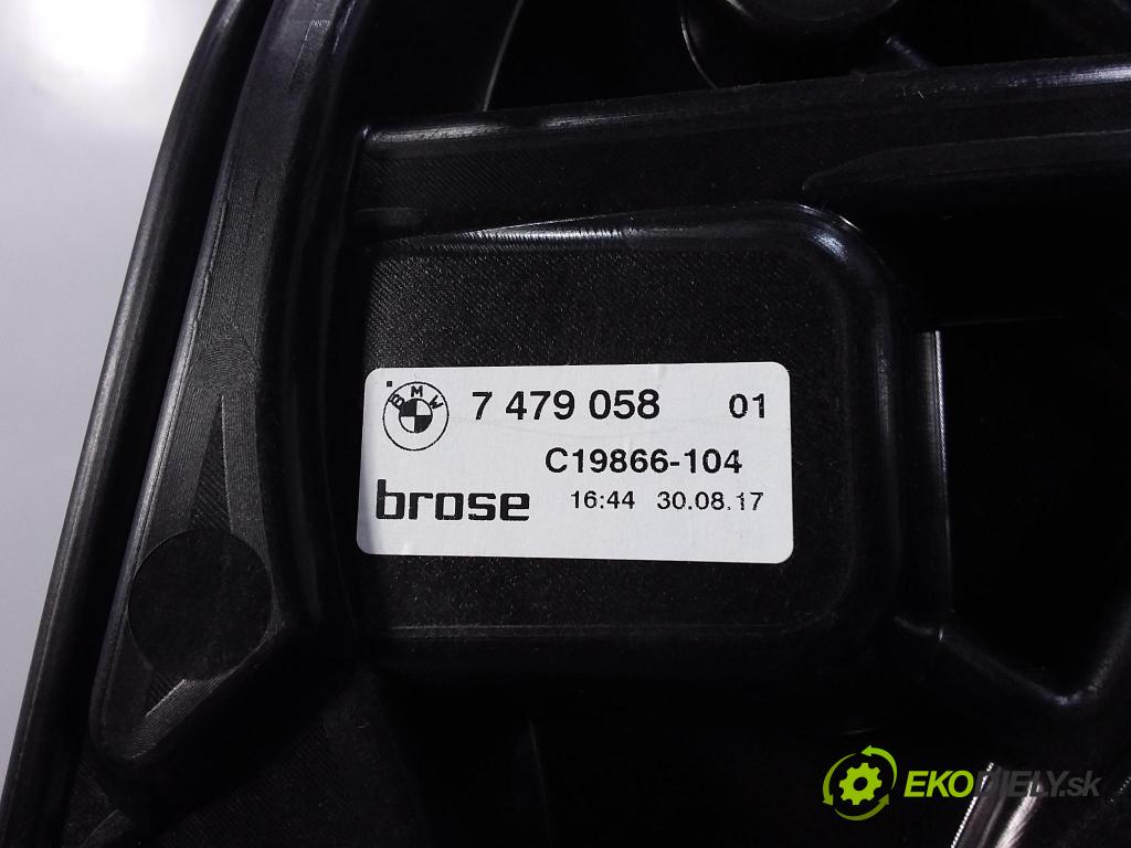 Bmw Seria 7 2017 mechanismus stahování Sklenka: Zad: v pravo: 7479058