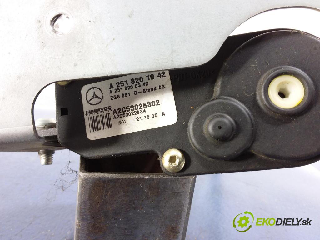 Mercedes R-klasa 2005 mechanismus stahování Sklenka: Zad: Levý: A2518201942
