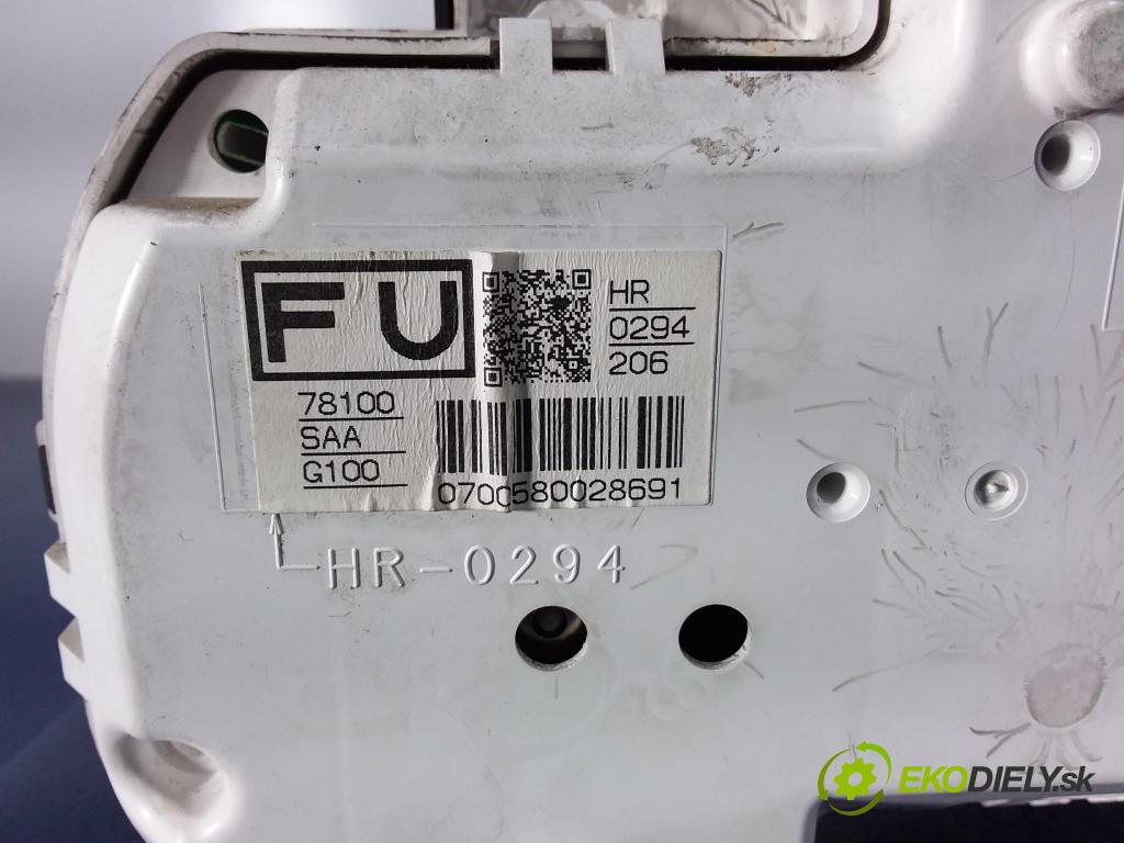 Honda Jazz 2004 prístrojovka/ budíky 78100SAAG100