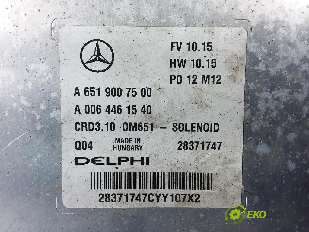 Mercedes E-klasa 2013 řídící jednotka Motor: A6519007500
