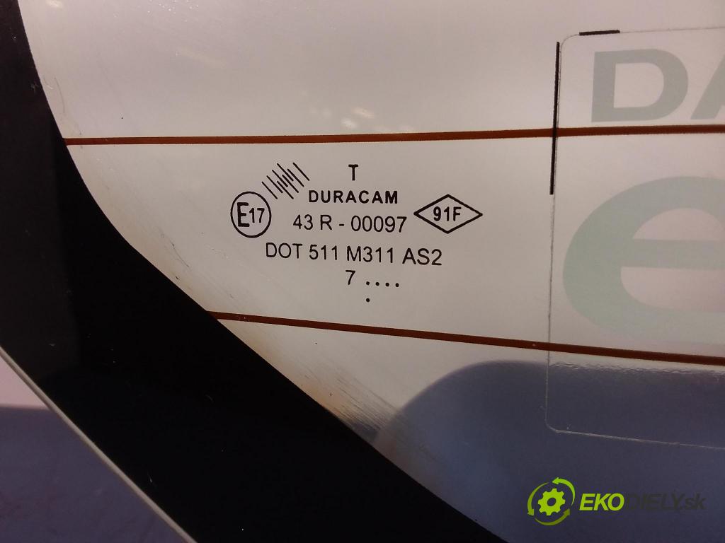 Dacia Duster 2017 sklo zadní