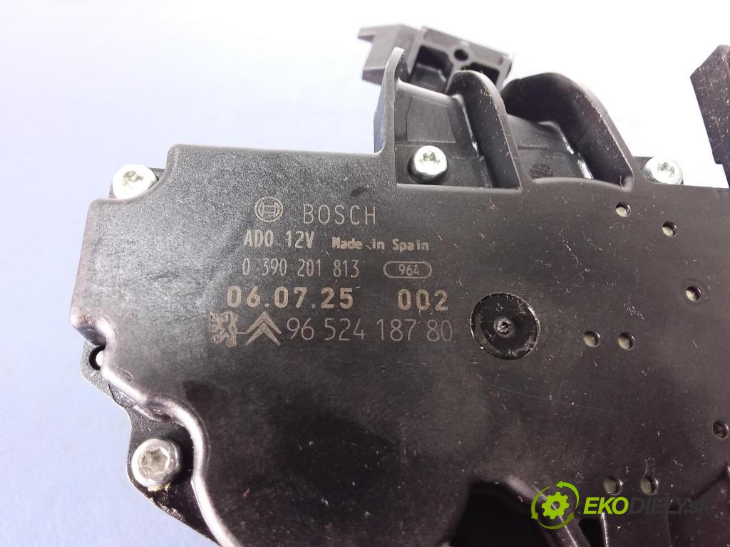 Peugeot 207 2006 motorek Stěrače: Zad: 9652418780