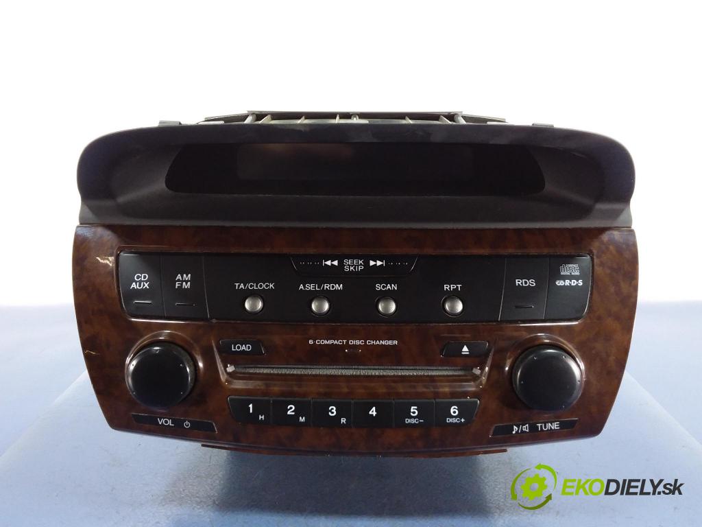 Honda Fr-v 2006 Radio I Navigácia: 39100-SJD-G21