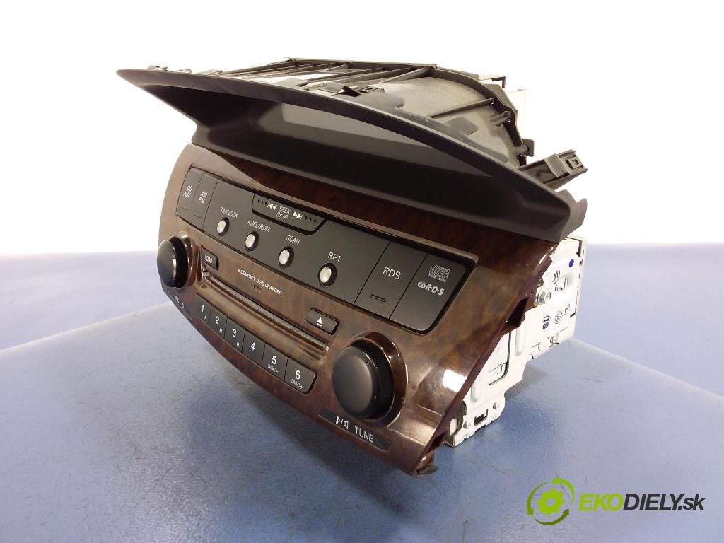 Honda Fr-v 2006 Radio I Navigácia: 39100-SJD-G21