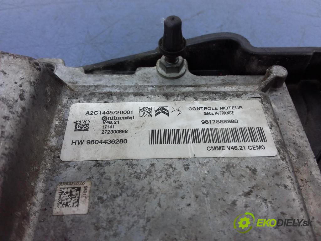 Citroen C-elysee 2017 řídící jednotka Motor: 9817868880