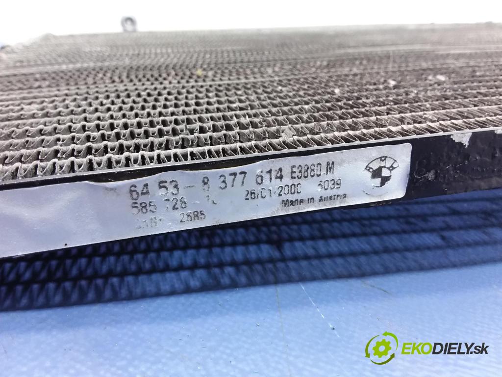 Bmw Seria 3 2000 chladič Klimatizácia: 8377614
