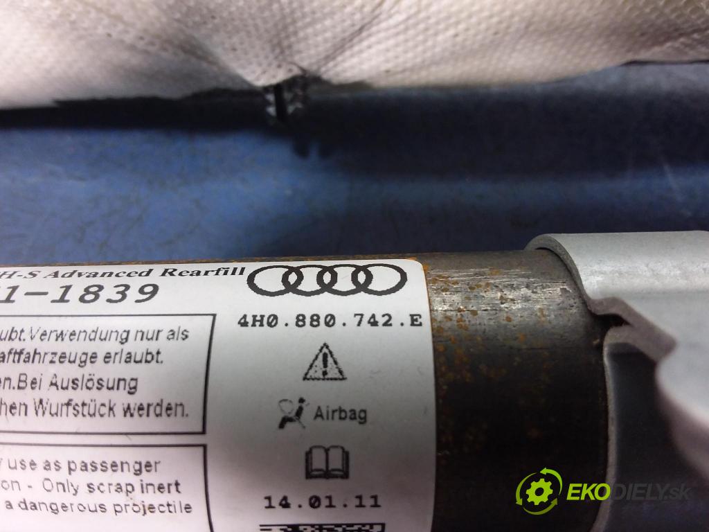 Audi A8 2011 Airbag: clona x 4H0880742E