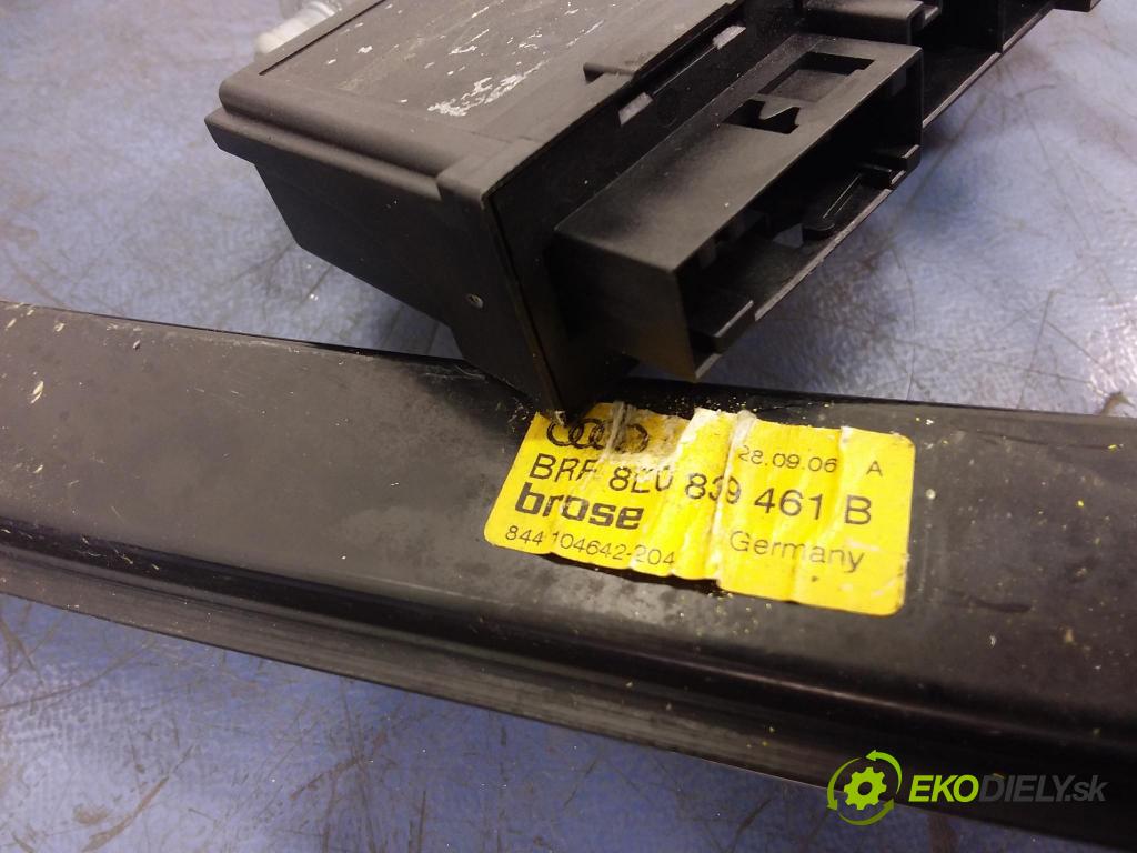 Audi A4 2001 mechanizmus okna Okná: zad Vľavo: 8E0839461B