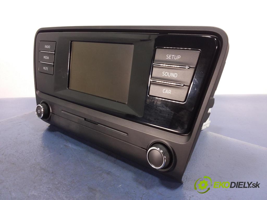Skoda Octavia 2014 Radio I Navigácia: 5E0035867A
