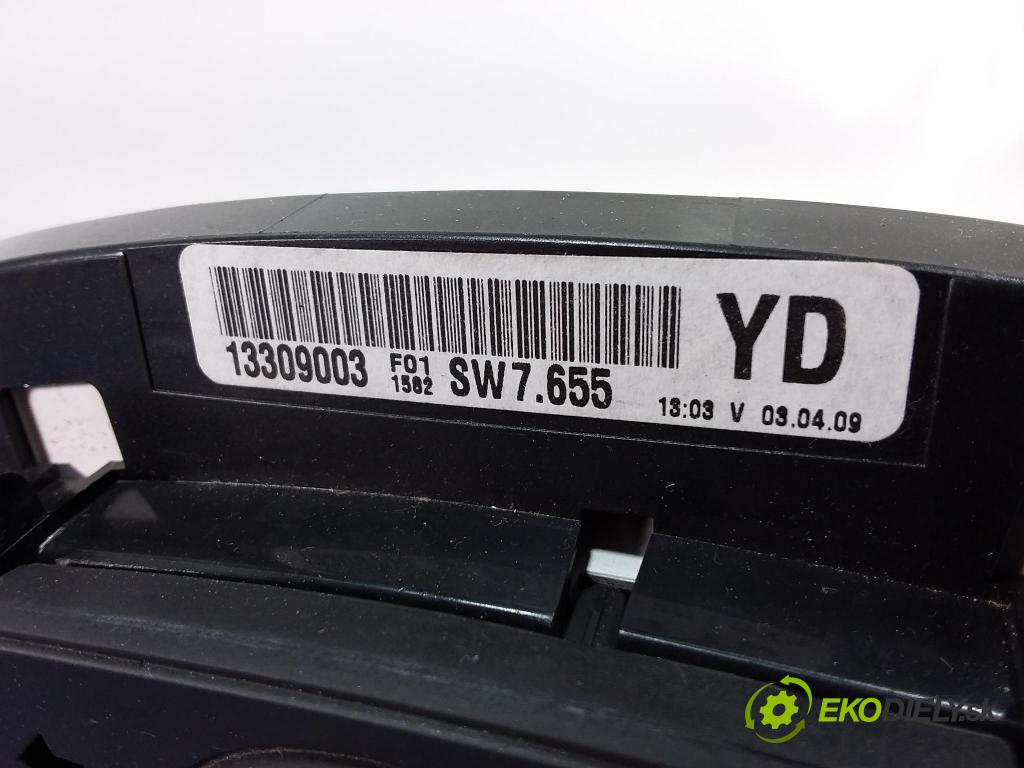 Opel Zafira 2009 prístrojovka/ budíky 13309003