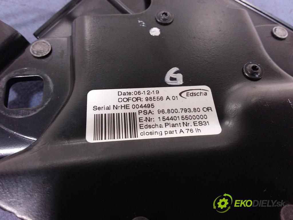 Peugeot 207 2007 Strecha: 9680079380