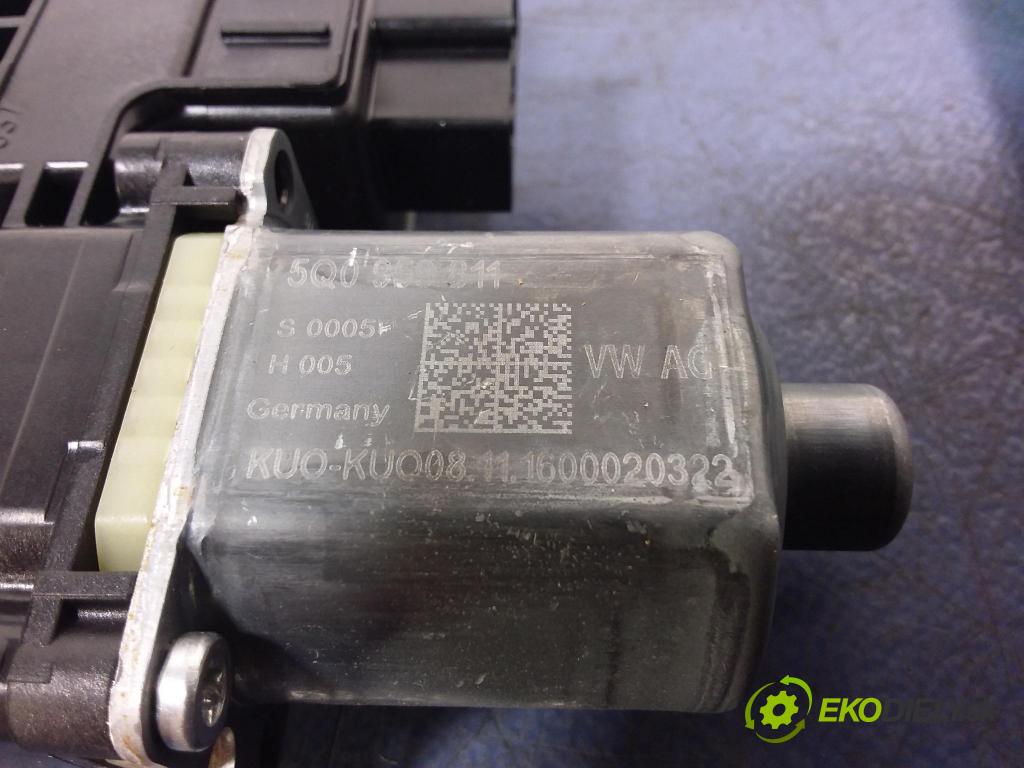 Vw Golf 2016 mechanismus stahování Sklenka: Zad: Levý: 510839461D