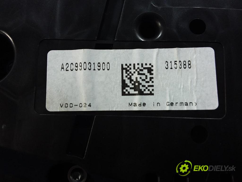 Vw Golf 2016 prístrojovka/ budíky 517920750B