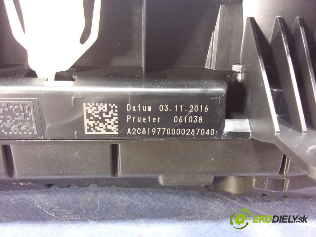 Vw Golf 2016 prístrojovka/ budíky 517920750B