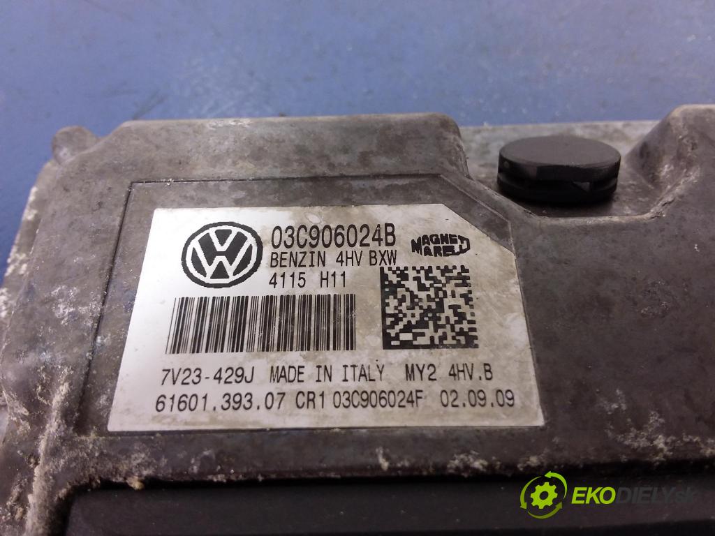 Skoda Fabia 2009 řídící jednotka Motor: 03C906024B