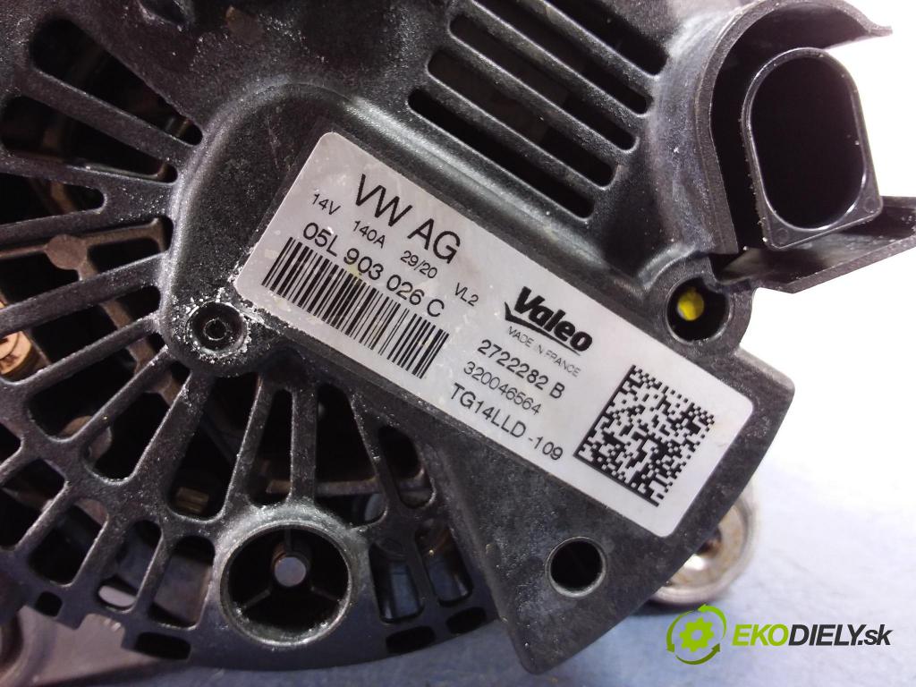 Skoda Octavia 2020 Alternator 05L903026C