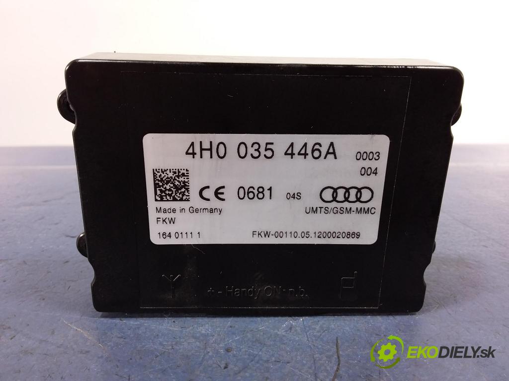 Audi A7 2012 Zesilovač: / GPS 4H0035446A