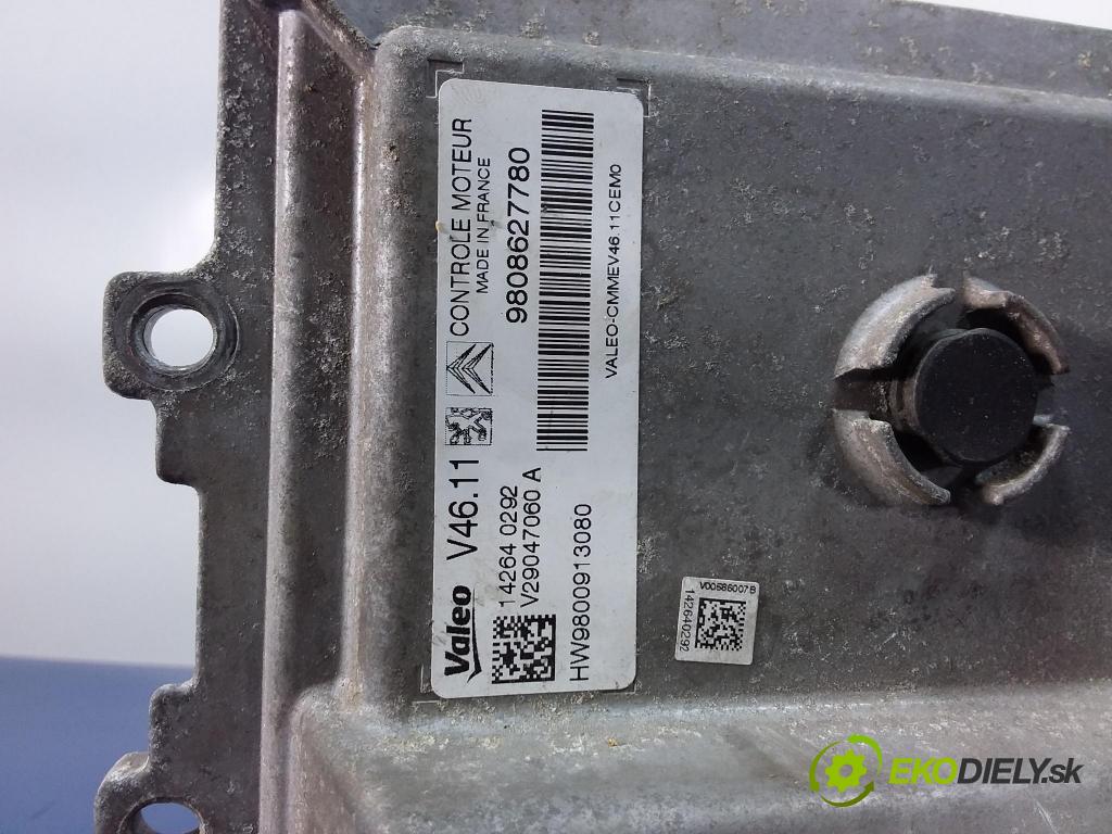 Peugeot 301 2014 řídící jednotka Motor: 9808627780