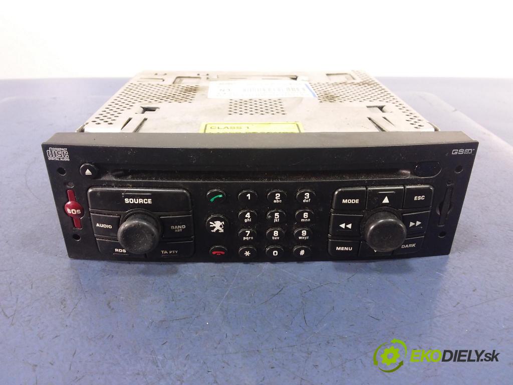 Peugeot 307 2004 Radio I Navigace: 96533154XT